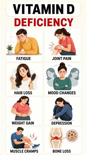 8 Silent Signs of Vitamin D Deficiency You Should Never Ignore!