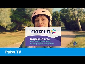 pub Matmut  L’épargne responsable : une solution Matmut