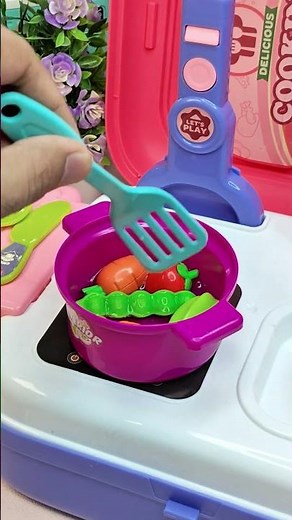 ASMR Vegetable Cooking 🥕 – Mini Kitchen Veg Cooking | Satisfying ASMR