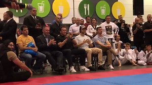 I've been lucky enough to do some really fun things in life! But today I got to do a jiu jitsu demonstration in front of my biggest idol in the world! | Kit Dale