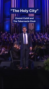 We’d like to thank Irish tenor Emmet Cahill for joining us for a beautiful episode of Music & the Spoken Word. Enjoy this rendition of “The Holy City.” “The Holy City” is a religious Victorian ballad dating from 1892 and was one of the most popular pieces of music in the UK and US in the 20th century. | The Tabernacle Choir
