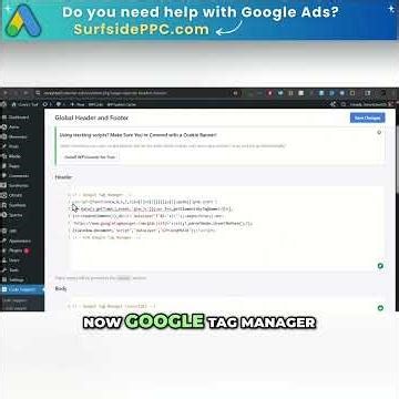Install Google Tag Manager Easily: GA4 Setup Guide #shorts