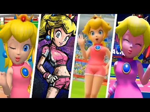 Evolution of Princess Peach Winning Animations and Victory Cutscenes (1992 - 2018)