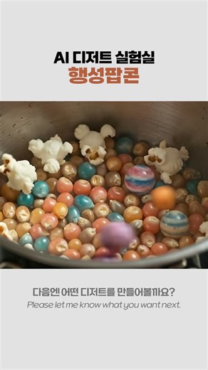 톡톡 터지는 행성 팝콘 🍿 | Popping Planet Popcorn