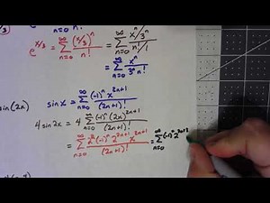 Calculus II 10.9.2 Substitutions into Taylor Series