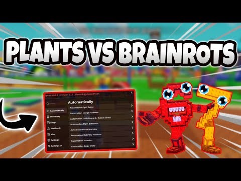BEST Plants VS Brainrots Script | Auto Farm, Auto Buy, Instant Kill, Auto Kill, Dupe