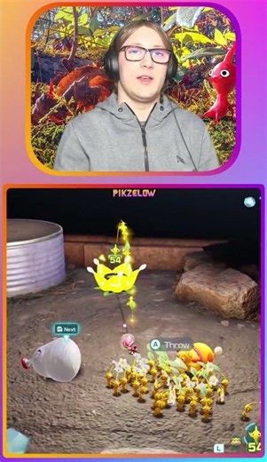 Candypop Buds will Spawn in Caves instead of Pikmin Sprouts #Pikmin4 #fyp #Pikmin3Deluxe #Pikmin