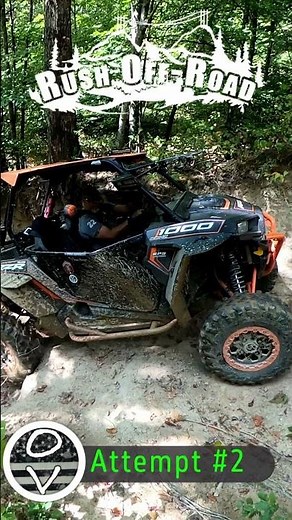 RZR on the rocks at Rush Off-road Park