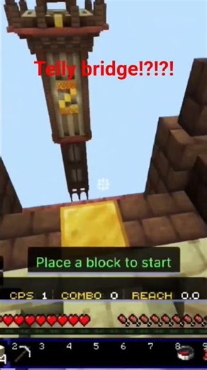 telly bridge?!! #minecraft #tellybridge