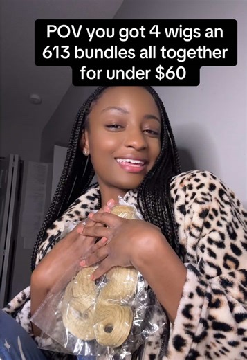 🤭🥰#bundles #frontalwig #613hair#wiginfluencer #hair bu