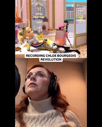 🎙️ || Behind the scenes of the episode "Révolution", shared by actress Selah Victor 🐝👑#MiraculousSeason5