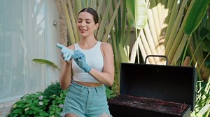 YKYI Electric Rotary Grill Brush for Outdoor Grill, 3-Speed Power Control, 304 Stainless Steel BBQ Grill Brush with No Bristle Shedding, 90 Mins Extended Runtime Grill Cleaning Brush (Matt Black)