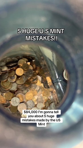 5 HUGE U.S MINT MISTAKES!! #coinerror #valuablecoins #coin #thecoinchannel #viral