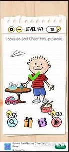 Brain Test Level 147 Walkthrough