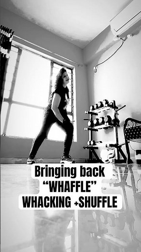 WHAFFLE I WHACKING + SHUFFLE #trending #tutorial #dance #bestshuffle #shuffledance