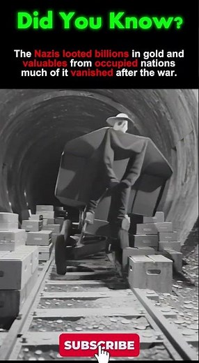 The Lost Nazi Gold Mystery – Billions Vanished After WWII #worldwar2 #NaziGold #LostTreasure