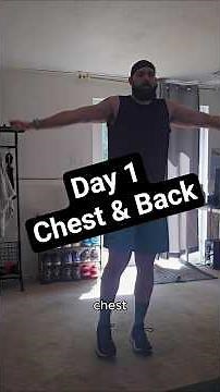 Can I Get Results doing P90X 20 Years Later? Day 1 - Chest & Back