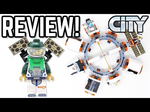 LEGO City SPACE 60433 Modular Space Station REVIEW! (2024 set)