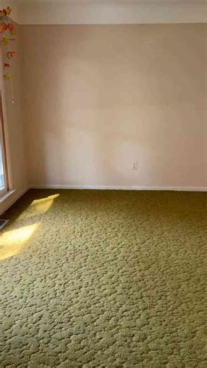 Living room renovation: Before, during, and after