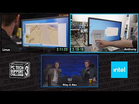 ANTHONY FROM LINUS TECH TIPS GETS ANGRY ON LIVESTREAM