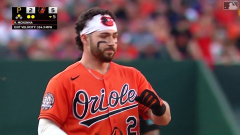 Ryan McKenna's two-run double