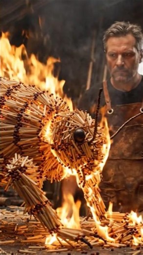 Burning the Giant Cockroach