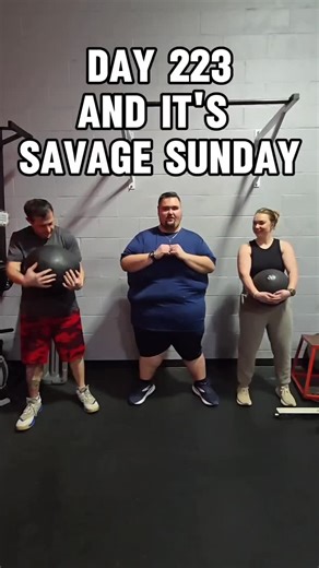 Let's be Savage together! 100 squat challenge recap! #weightlossjourney #gym #squat #motivation #fatloss | Anthony Savage
