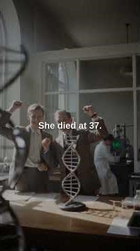 She Photographed DNA's Secret. Two Men Saw It. They Got the Nobel. 🧬 #shorts #history #science