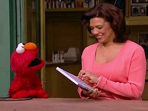 Elmo and Maria read a book #retrotv #sesamestreet #throwbacktv #throwbacktvmovies