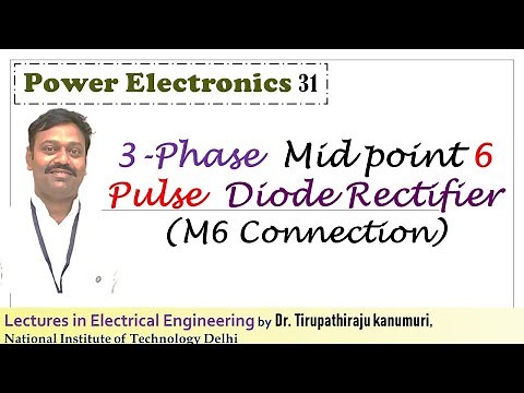 PE31 3 Phase Mid point 6 Pulse Diode Rectifier (M6 Connection)