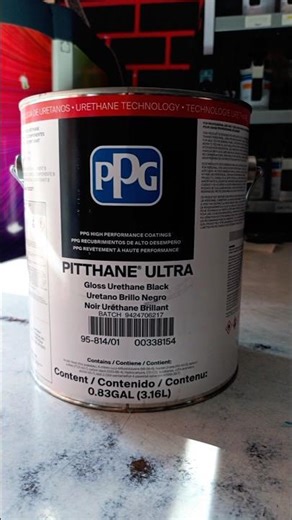 PPG Pitthane Ultra Gloss Urethane Black Paint 🔥 High Performance Coating | Full Review & Features