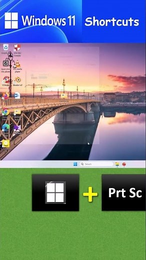 How to Quickly Capture Full Windows Screenshot using Shortcut Keys in Windows 11
