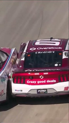 Harrison Burton became a pinball #nascar