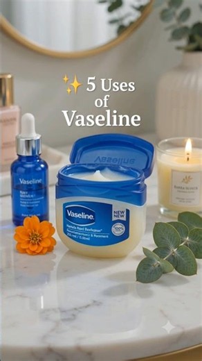 ✨ 5 Amazing Uses of Vaseline | Easy Beauty Hacks#vaselineuses#beautyreels