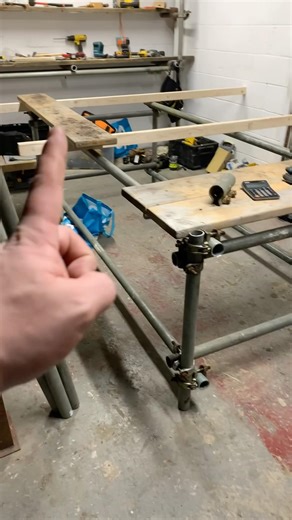 Building a Workbench with all I’ve got. #diy #woodscraft #woodstuff #woodshop woodworking