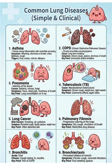 Common Lung Conditions: Symptoms and Causes Simplified