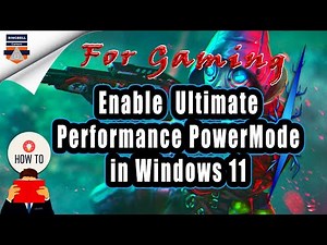 How to Enable Ultimate Performance Power Mode in Windows 11 | Windows 11 power plan for gaming