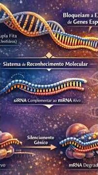Os siRNAs, ou RNAs de pequena interferência. Fisiologia Molecular. Fisiologia Humana.