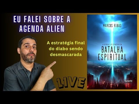 A ESTRATÉGIA ALIEN SENDO DESMASCARA NESTE LIVRO - LIVE