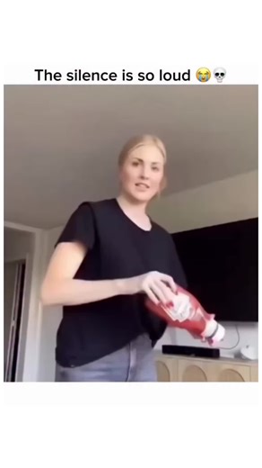 FULLY FUN on Instagram: "how did it go EVERYWHERE 😭😭via: ig/ @popppppp201 sometimes getting the last bit of ketchup out of the bottle turns into a science experiment. instead of smacking the bottom endlessly, you grip the bottle tight, step back, and start spinning your arm in wide circles. centrifugal force kicks in, pulling the ketchup down toward the cap. it looks ridiculous, but the red swirl racing inside the bottle is oddly satisfying to watch.people nearby either laugh or duck for cover