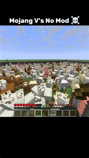 Llama army war active #minecraft #llamawar #destruction #nomood