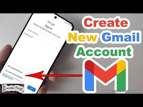 How to Create a New Gmail Account - Easy and Quick Tutorial!