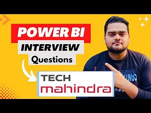 Tech Mahindra- 9 Interview Questions you must know | Power BI 😲