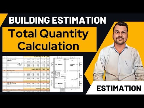 Building Estimation | Building Estimate | Estimation & Costing | Long Wall & Short Wall