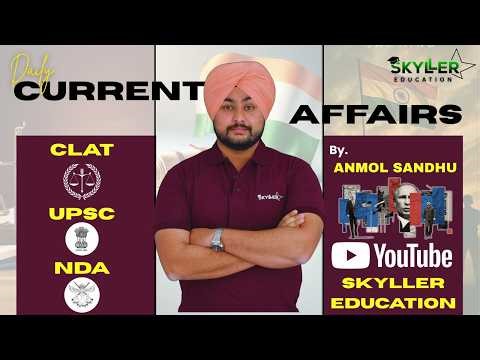Current Affairs Daily Live | Anmol Sir | For Competative Exams | Today’s Class Tomorrow’s Success