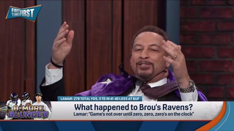 Bills beat Ravens 41-40, What went wrong for Baltimore? | First Things First