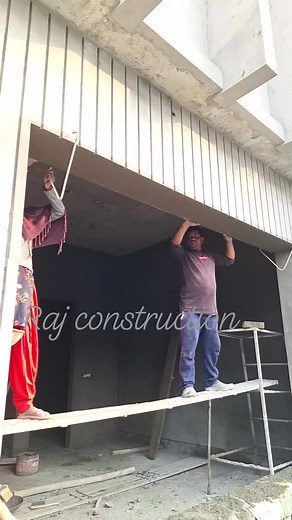 Plaster design work 👌 | Raj Construction