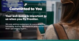 10K views · 106 reactions | Your health and safety onboard every single Frontier flight is important us! We are asking passengers to commit to some simple steps before a flight. | Frontier Airlines | Facebook