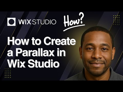 How to Create a Parallax in Wix Studio (2025 Tutorial)