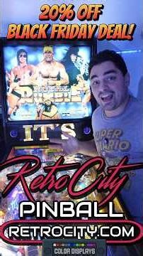 RetroCity Pinball EXCLUSIVE 20% DISCOUNT CODE! FIRST TIME EVER! Retrocoty.com #RETROCITY #PINBALL